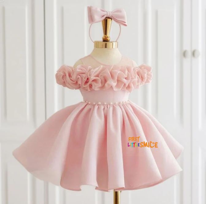 Fluffy Birthday Party Dress – First Little Smile