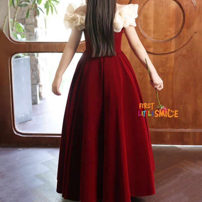 Fluffy Birthday Party Dress Gown