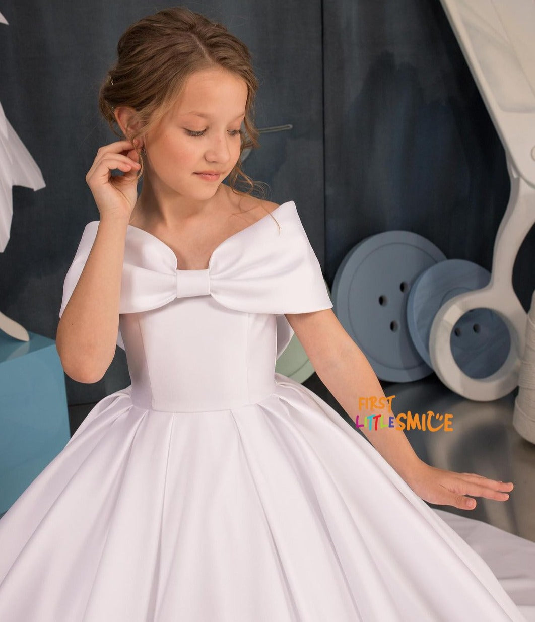Beautiful Party Dress With High Low Trail