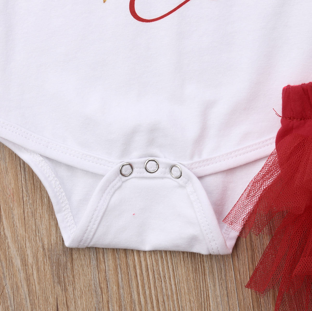 Christmas Top And Bottom Set With Headband