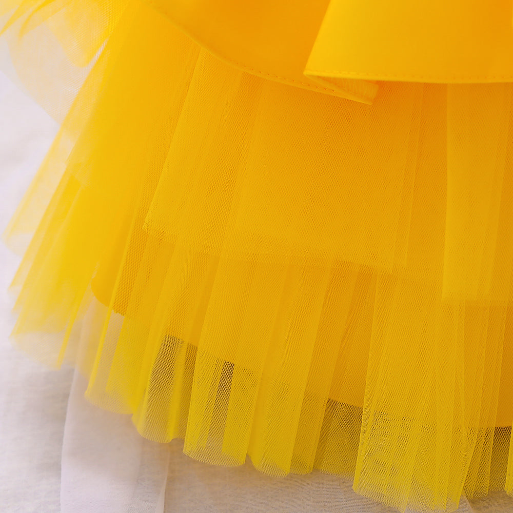 Beautiful Sleeveless Birthday Party Dresses for Princess