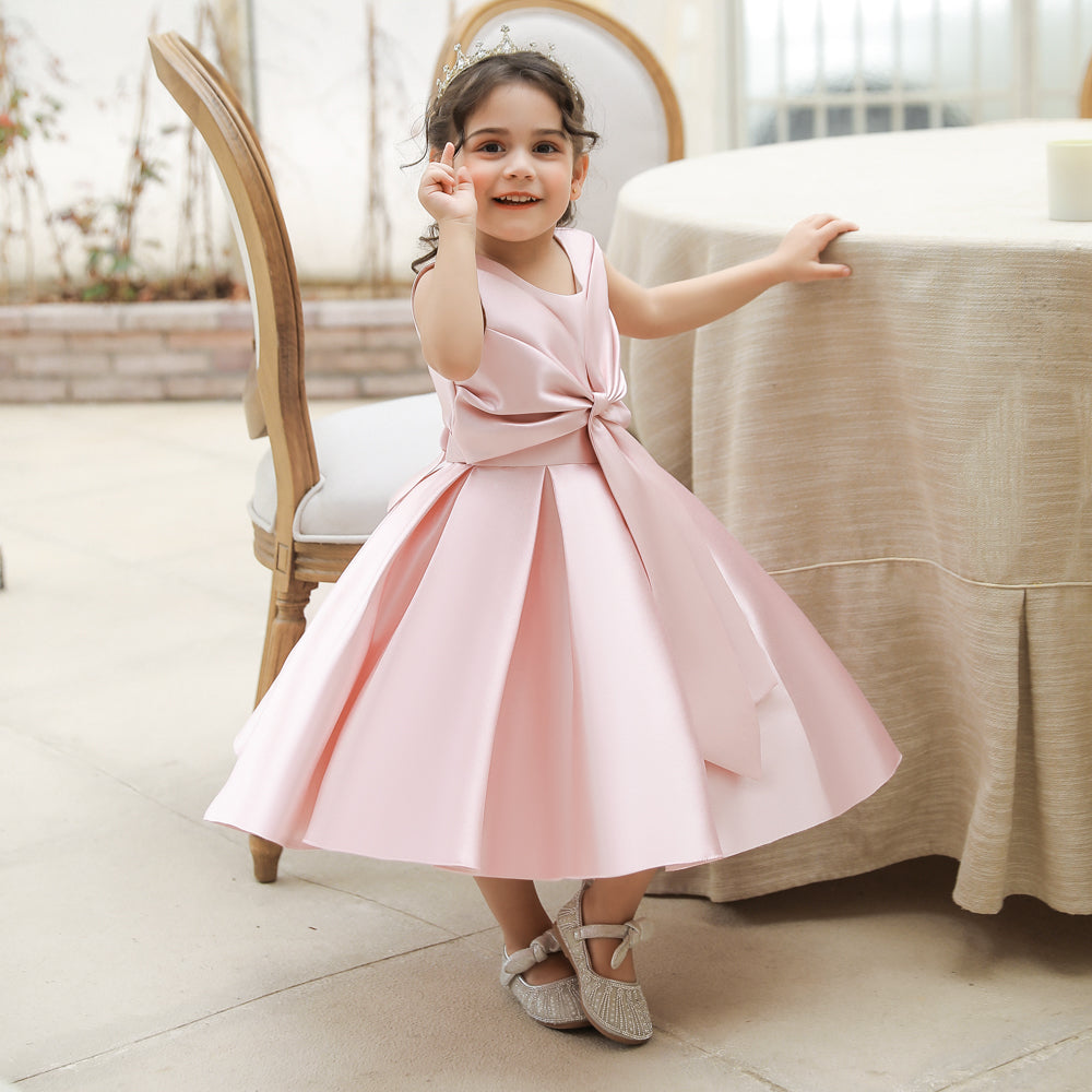 Beautiful Sleeveless Birthday Party Dresses for Princess