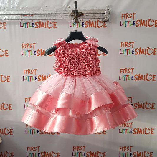 Beaded Fluffy Birthday Party Dress