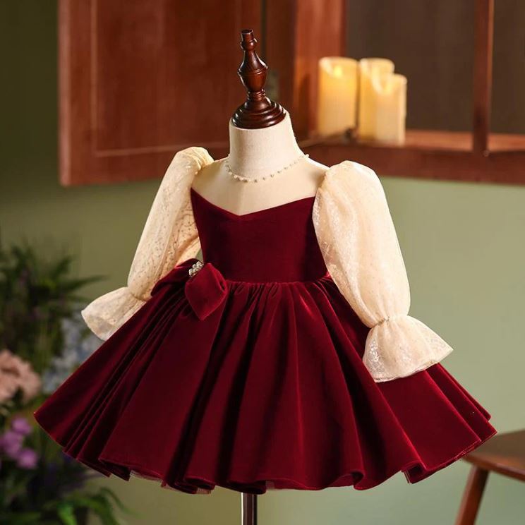 Fluffy Sequin And Beaded Birthday Party Dress – First Little Smile