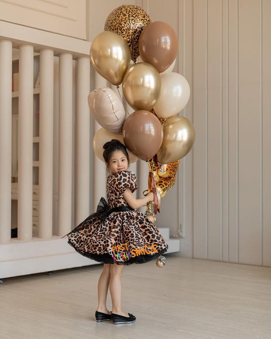 Leopard Animal Print Birthday Party Dress