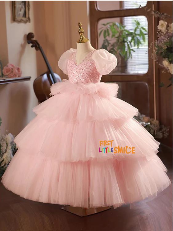 Short Birthday Party Dress For Girl Gown A Birthday Dress Fluffy Beaded Sequin Birthday Party Gown Short Birthday Party Dress For Girl Gown A Birthday Dress Fluffy Beaded Sequin Birthday Party Gown
