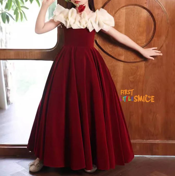 Fluffy Birthday Party Dress Gown