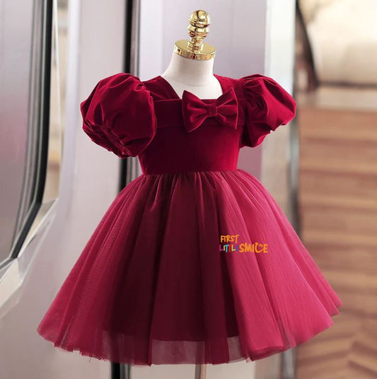 Beautiful Valvet Birthday Party Frock Dress