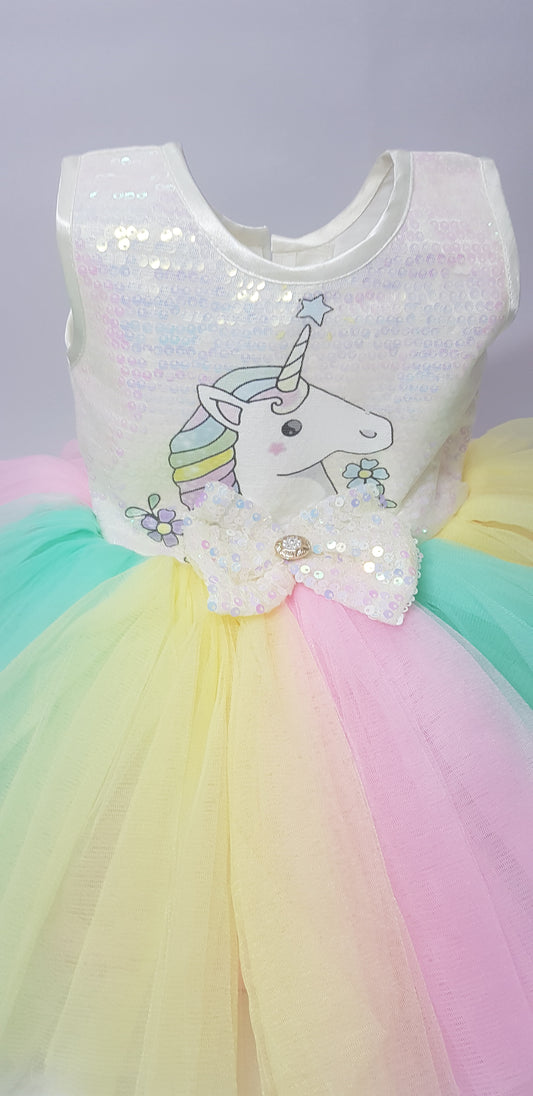 Beautiful Unicorn Birthday Party Dress