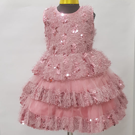 Beautiful Pink Birthday Party Dress