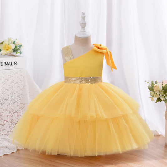 Beautiful Multi Frill Party Dress Frock