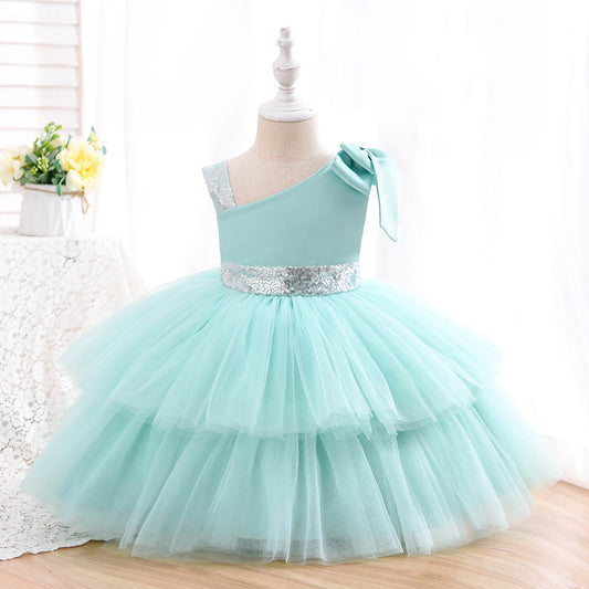 Beautiful Multi Frill Party Dress Frock