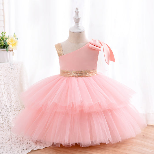 Beautiful Multi Frill Party Dress Frock