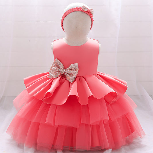 Beautiful Sleeveless Birthday Party Dresses for Princess