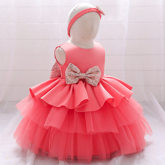 Beautiful Sleeveless Birthday Party Dresses for Princess