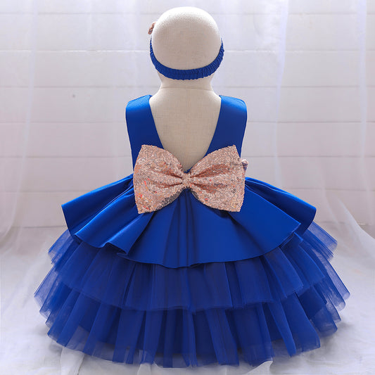 Beautiful Sleeveless Birthday Party Dresses for Princess