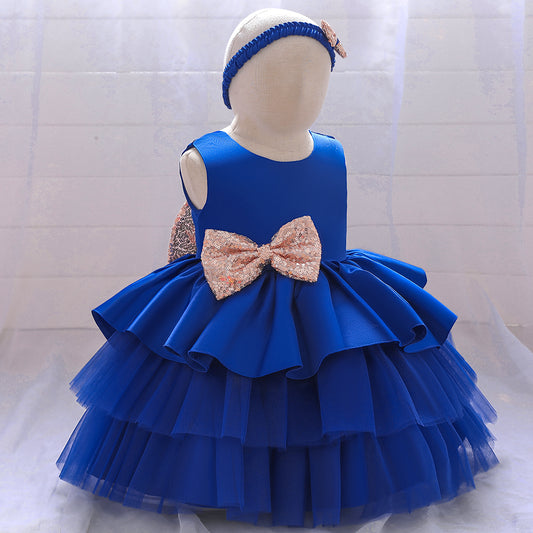 Beautiful Sleeveless Birthday Party Dresses for Princess