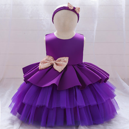 Beautiful Sleeveless Birthday Party Dresses for Princess