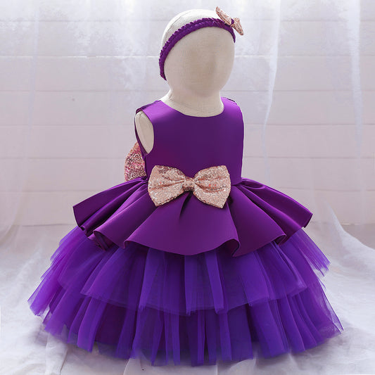 Beautiful Sleeveless Birthday Party Dresses for Princess