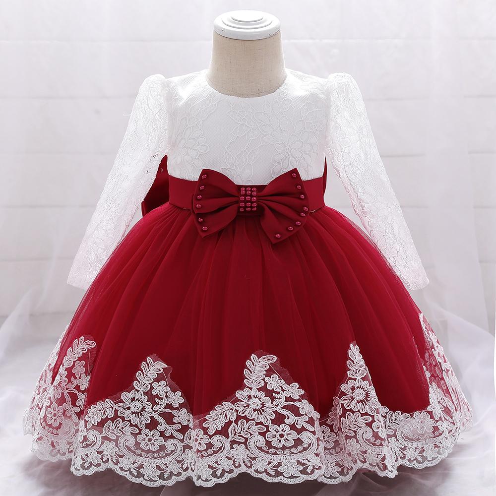 Beautiful Full Sleeve Birthday Party Dress – First Little Smile