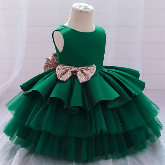 Beautiful Sleeveless Birthday Party Dresses for Princess