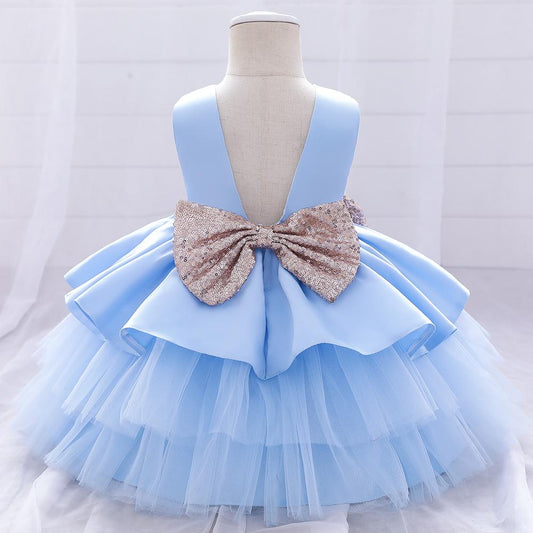 Beautiful Sleeveless Birthday Party Dresses for Princess