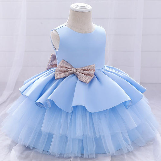 Beautiful Sleeveless Birthday Party Dresses for Princess