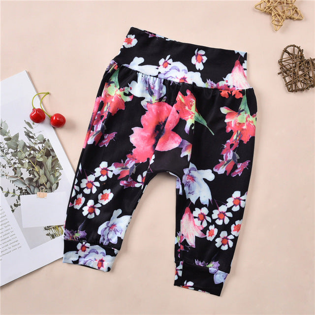 Floral Print Top And Bottom Set
